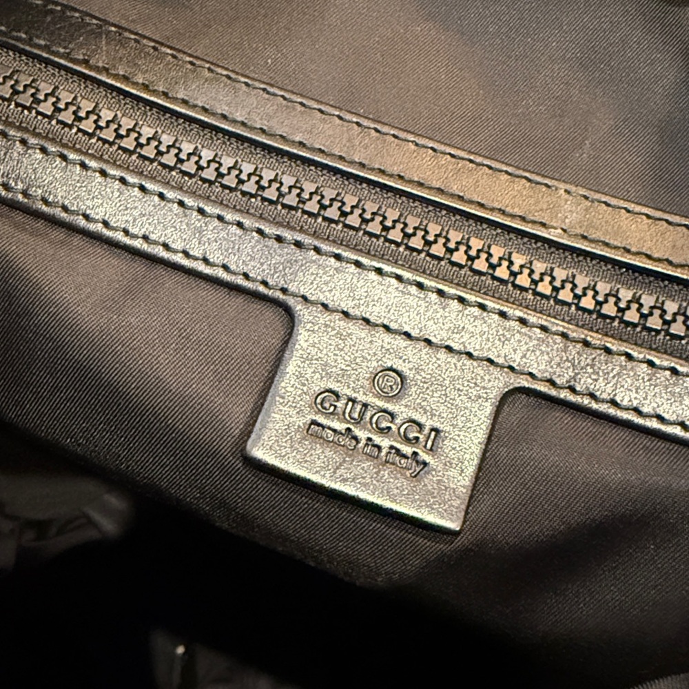 Gucci Techpack Black Canvas Backpack - image 10